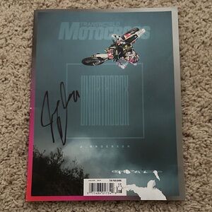 Jason Anderson Autographed Transworld Motocross Magazine